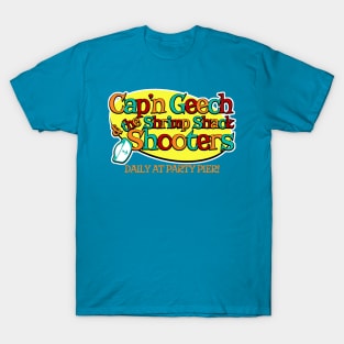 Captain Geech and the Shrimp Shack Shooters T-Shirt